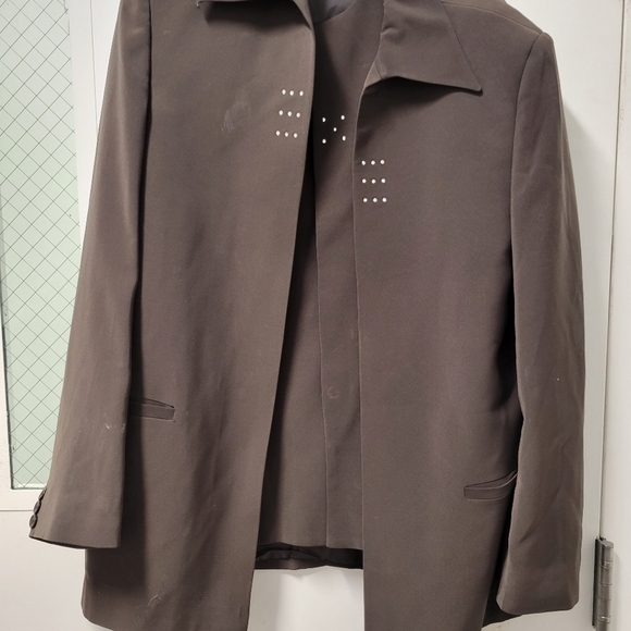 Blazer and Vest Two Piece Set Klick Womens Size 40 - Picture 7 of 8